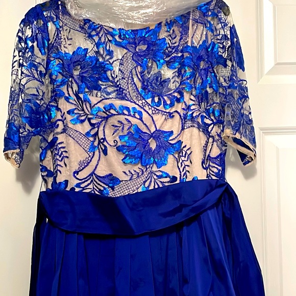 Adrianna Papell High Low evening gown